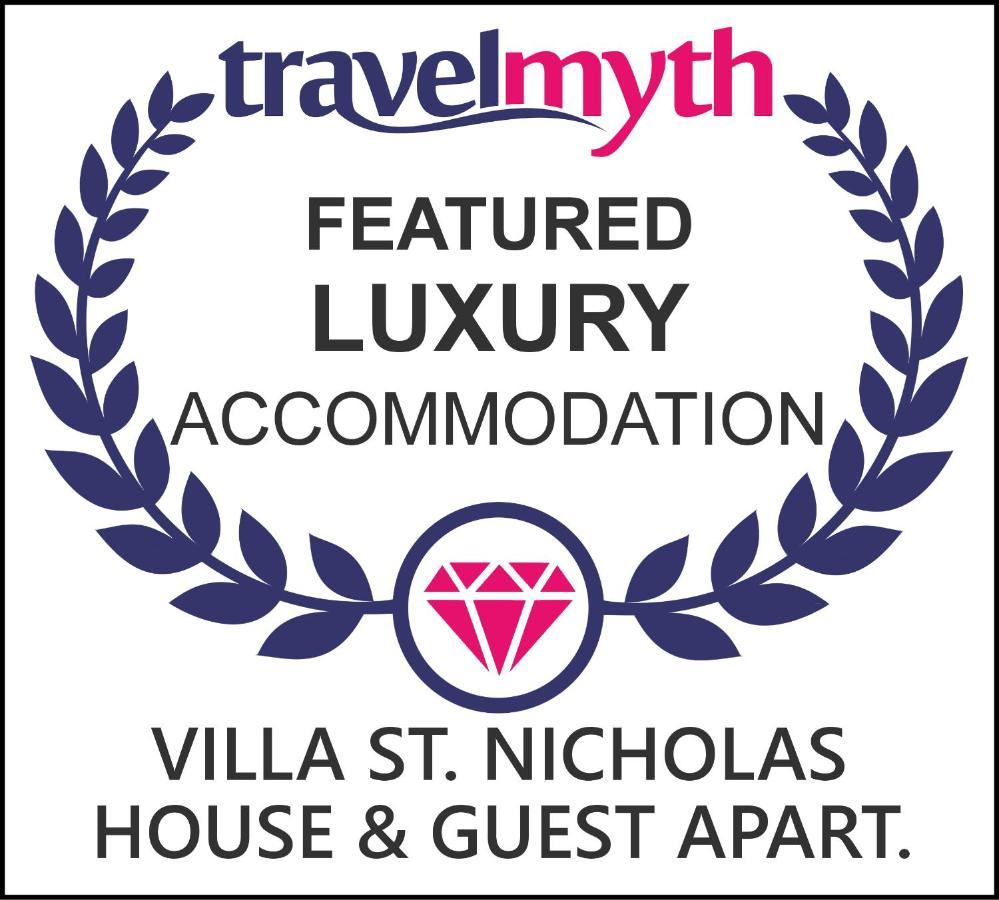 Villa St Nicholas House With Private Heated Pool Dassia  Exteriör bild