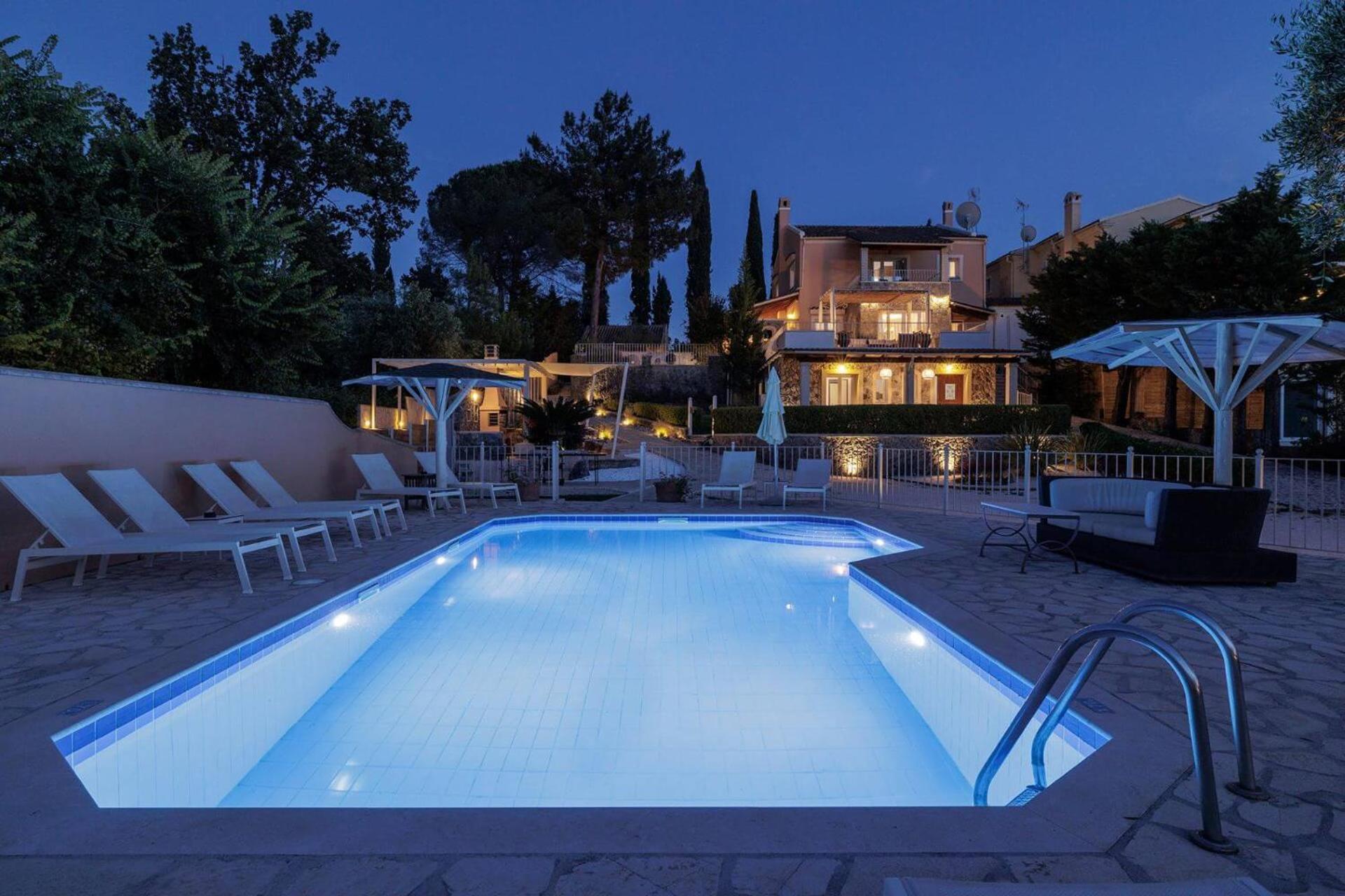 Villa St Nicholas House With Private Heated Pool Dassia  Exteriör bild