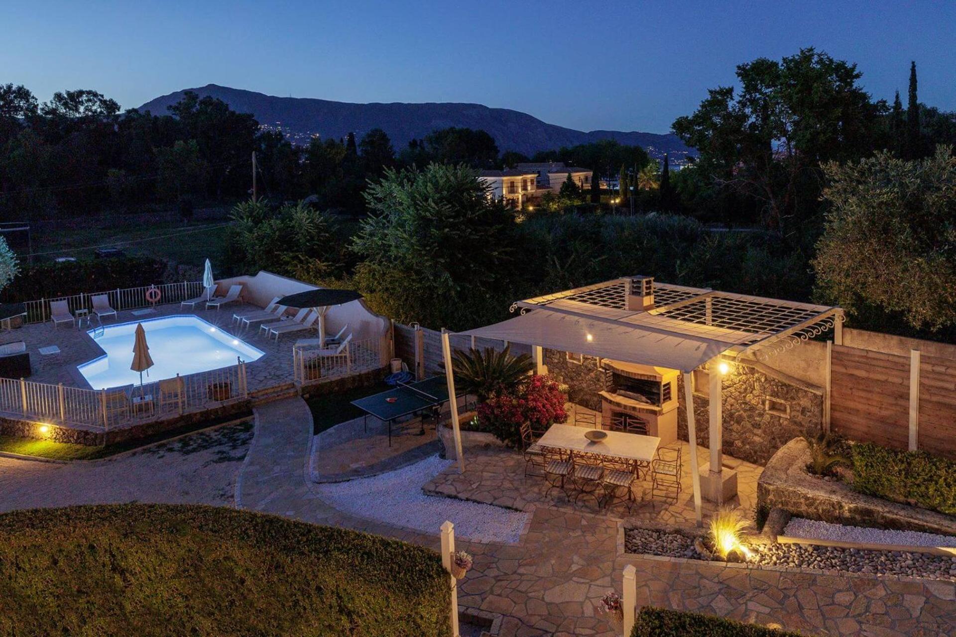 Villa St Nicholas House With Private Heated Pool Dassia  Exteriör bild