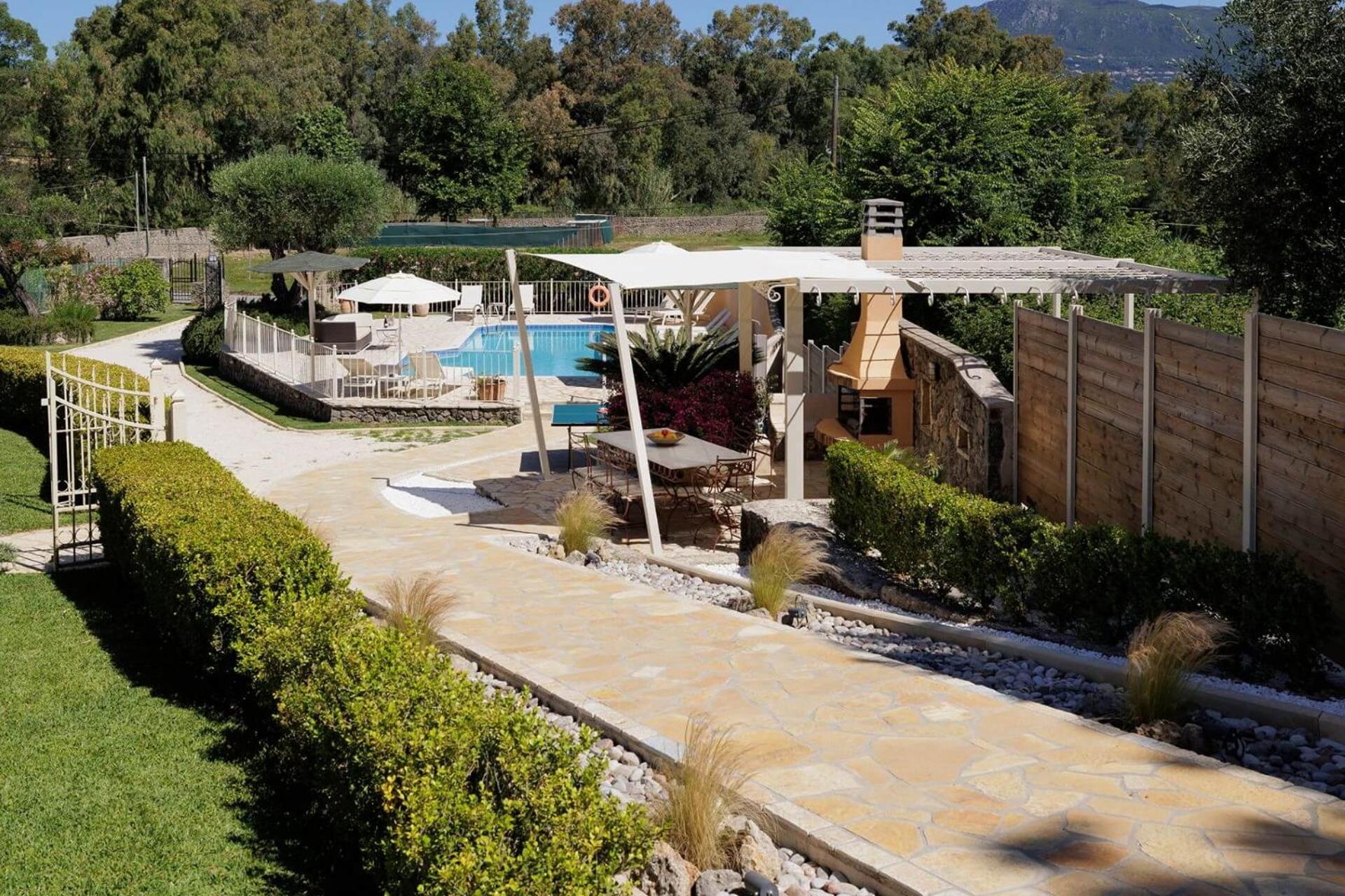 Villa St Nicholas House With Private Heated Pool Dassia  Exteriör bild
