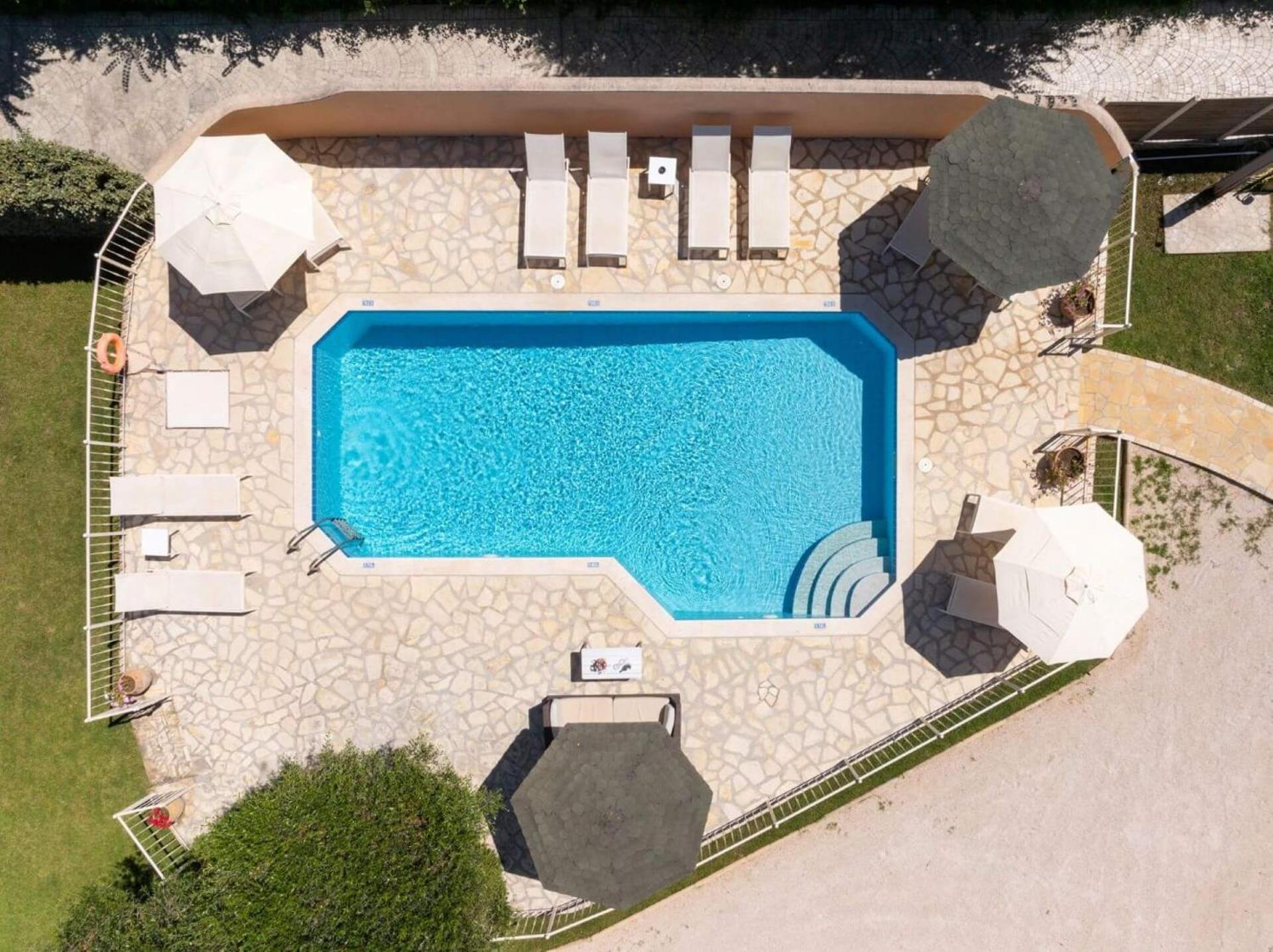 Villa St Nicholas House With Private Heated Pool Dassia  Exteriör bild